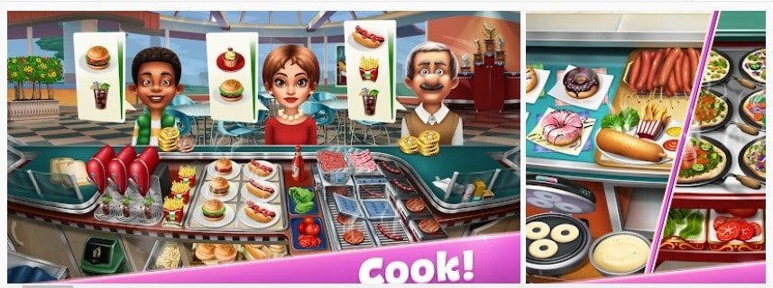 cucinare il gioco del ristorante della febbre