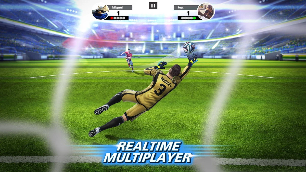 Impara a salvare con trucchi in Football Strike