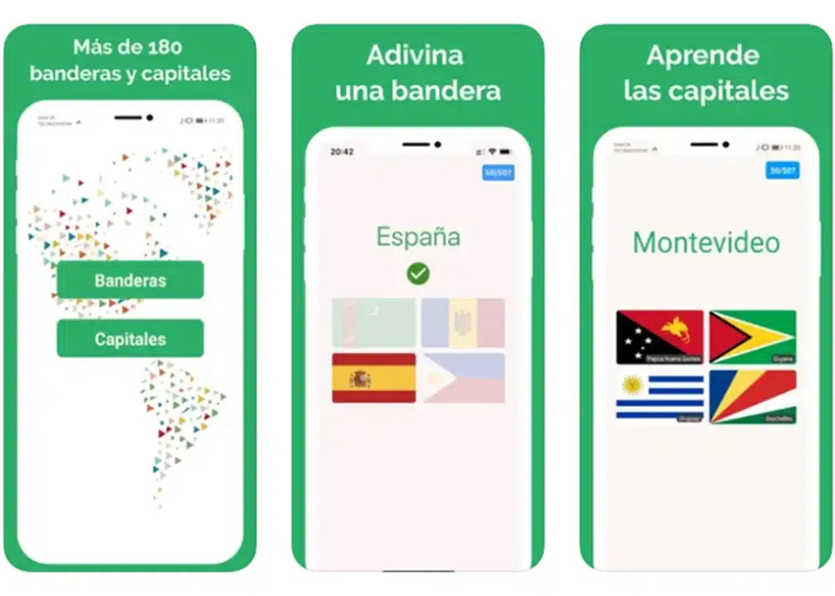 Bandiere e capitali su Android per giocare e imparare la geografia