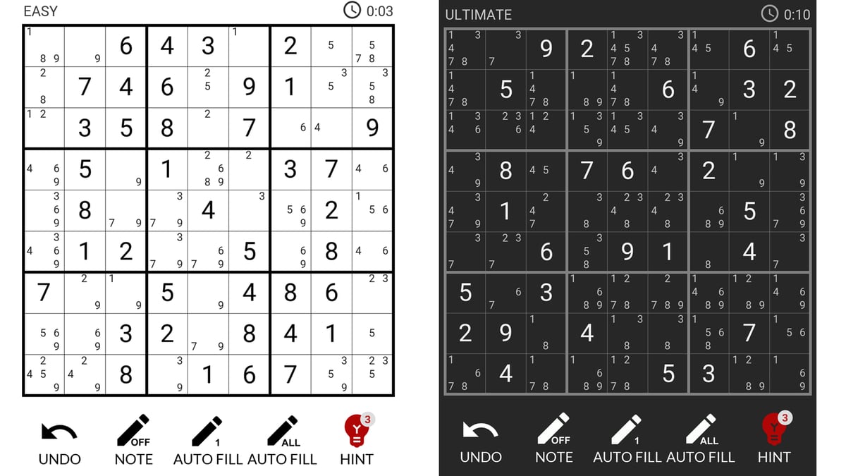 I classici del sudoku