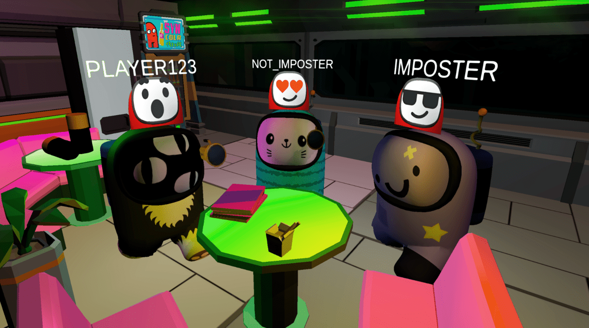 In Game Imposter 3D juego estilo Among Us